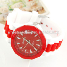 hot sale silicone wristband watch Silicone Sport ladies watch